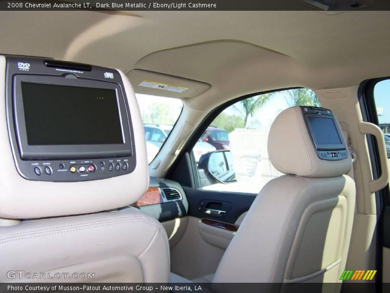Dark Blue Metallic / Ebony/Light Cashmere 2008 Chevrolet Avalanche LT
