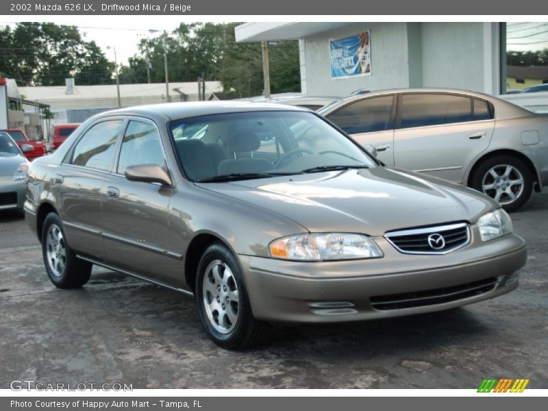 Driftwood Mica / Beige 2002 Mazda 626 LX