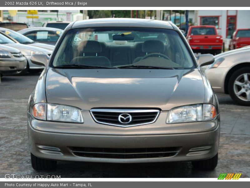 Driftwood Mica / Beige 2002 Mazda 626 LX