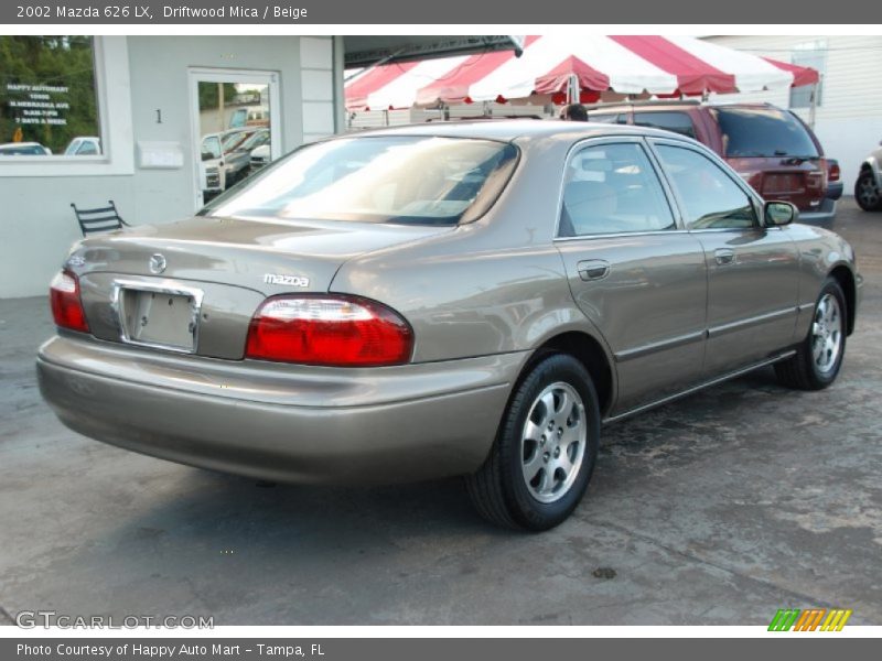 Driftwood Mica / Beige 2002 Mazda 626 LX