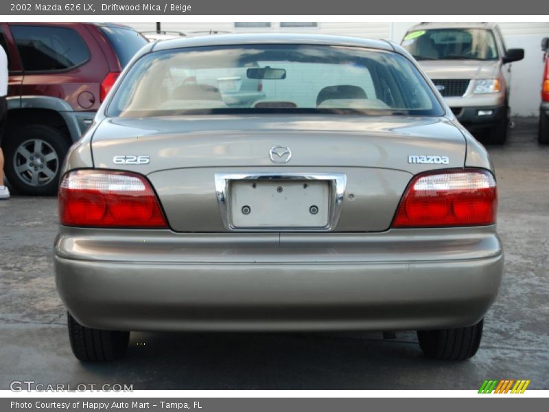 Driftwood Mica / Beige 2002 Mazda 626 LX