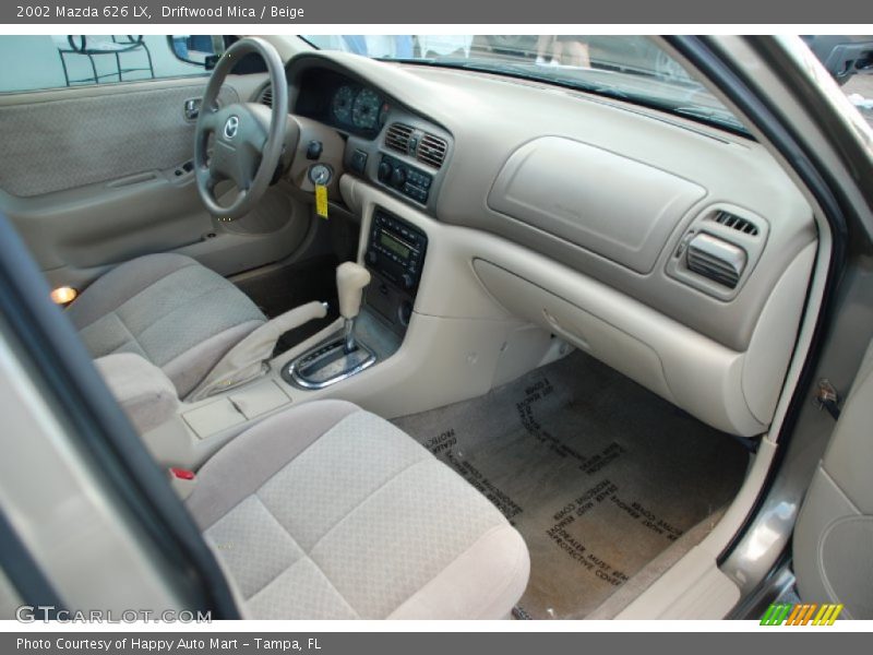 Driftwood Mica / Beige 2002 Mazda 626 LX