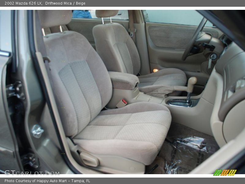 Driftwood Mica / Beige 2002 Mazda 626 LX
