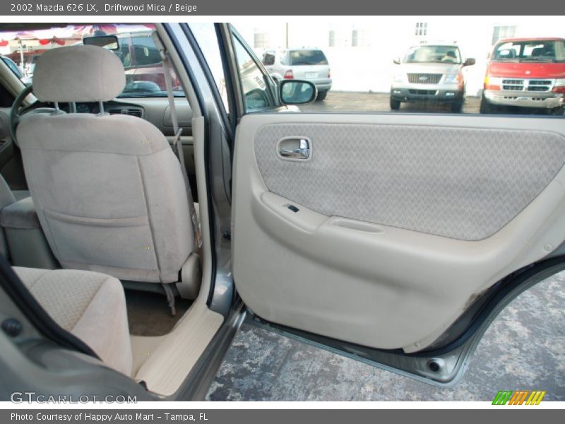 Driftwood Mica / Beige 2002 Mazda 626 LX