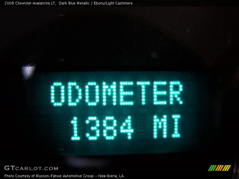 Dark Blue Metallic / Ebony/Light Cashmere 2008 Chevrolet Avalanche LT