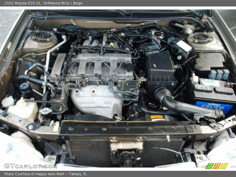 Driftwood Mica / Beige 2002 Mazda 626 LX