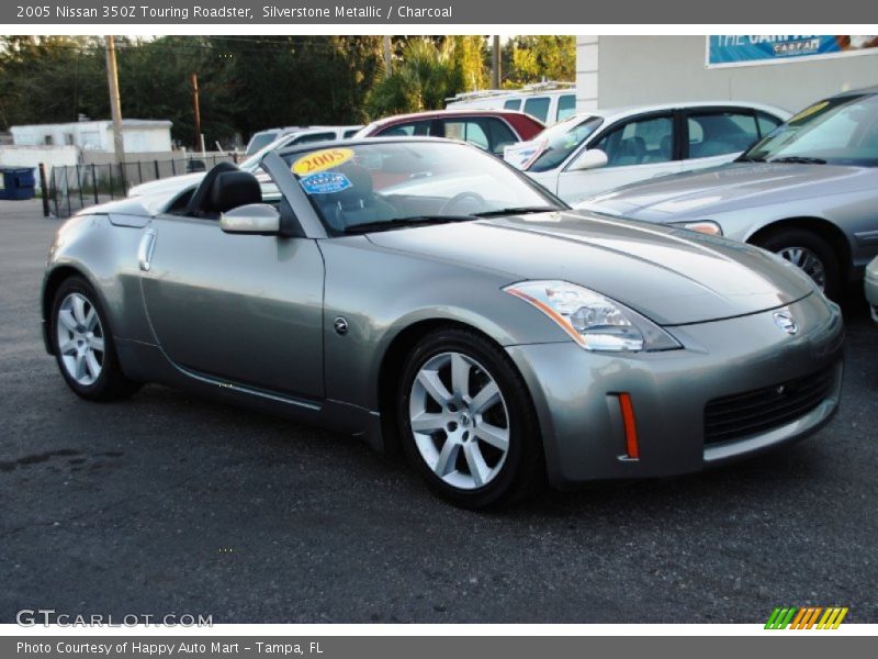 Silverstone Metallic / Charcoal 2005 Nissan 350Z Touring Roadster