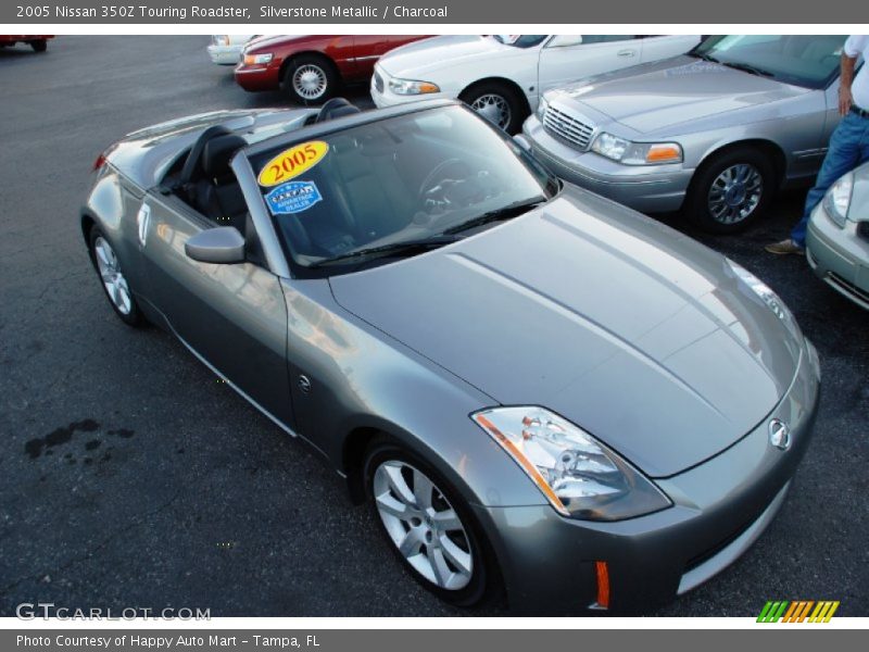 Silverstone Metallic / Charcoal 2005 Nissan 350Z Touring Roadster