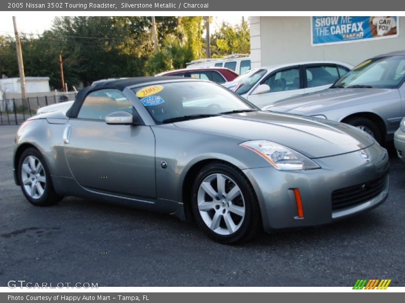 Silverstone Metallic / Charcoal 2005 Nissan 350Z Touring Roadster