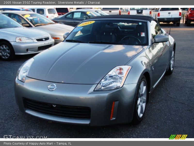 Silverstone Metallic / Charcoal 2005 Nissan 350Z Touring Roadster