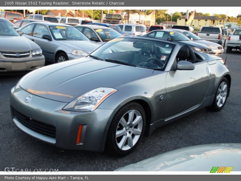 Silverstone Metallic / Charcoal 2005 Nissan 350Z Touring Roadster