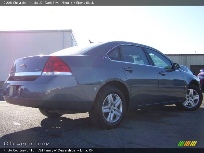 Dark Silver Metallic / Ebony Black 2008 Chevrolet Impala LS