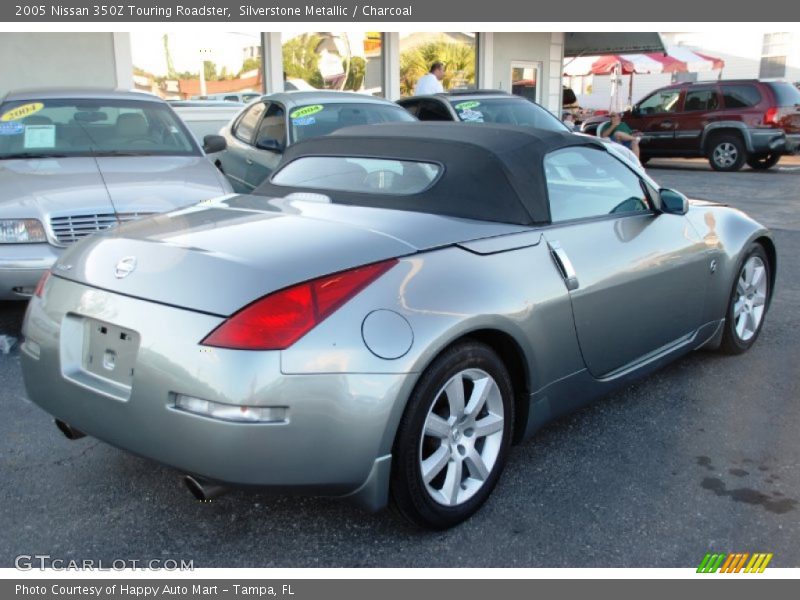 Silverstone Metallic / Charcoal 2005 Nissan 350Z Touring Roadster