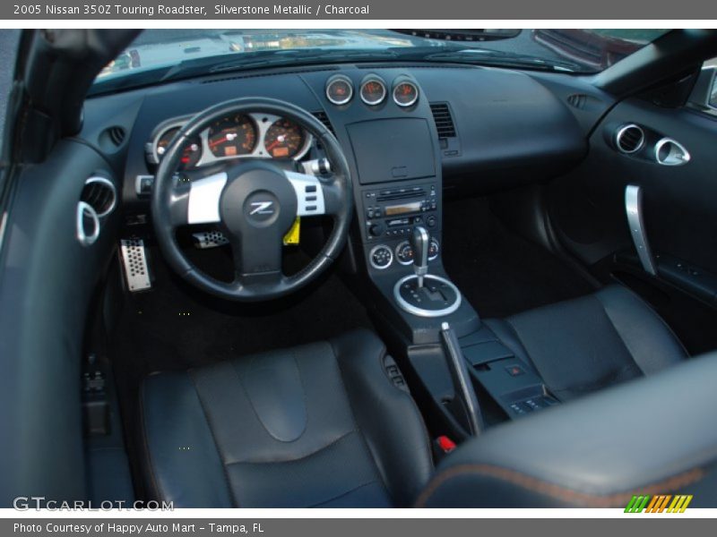 Silverstone Metallic / Charcoal 2005 Nissan 350Z Touring Roadster
