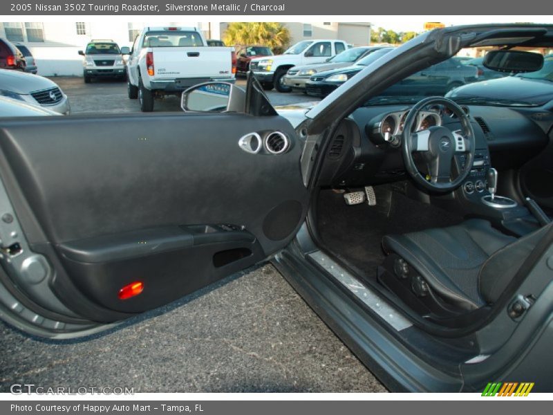 Silverstone Metallic / Charcoal 2005 Nissan 350Z Touring Roadster