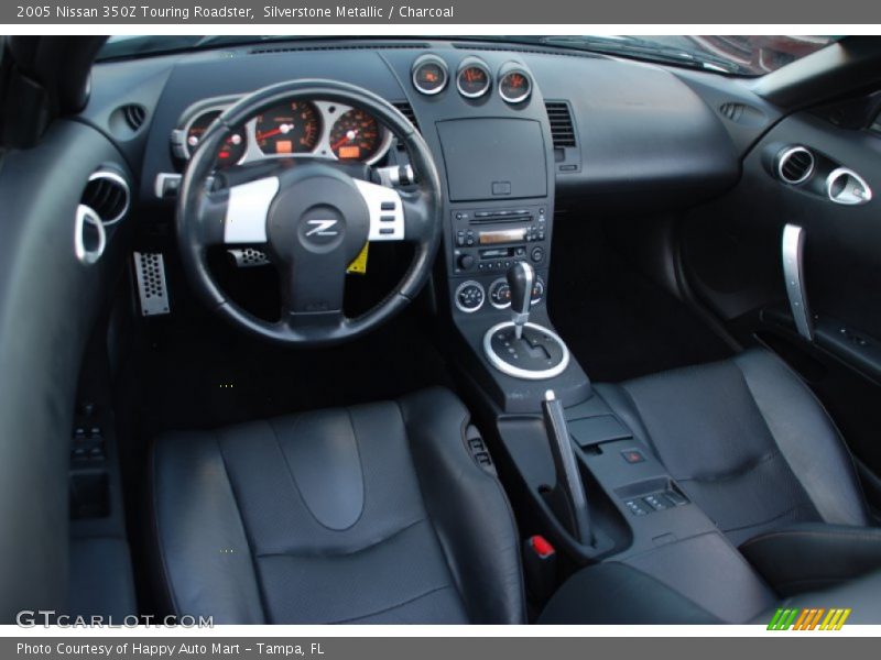 Silverstone Metallic / Charcoal 2005 Nissan 350Z Touring Roadster