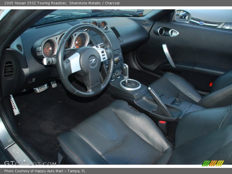  2005 350Z Touring Roadster Charcoal Interior