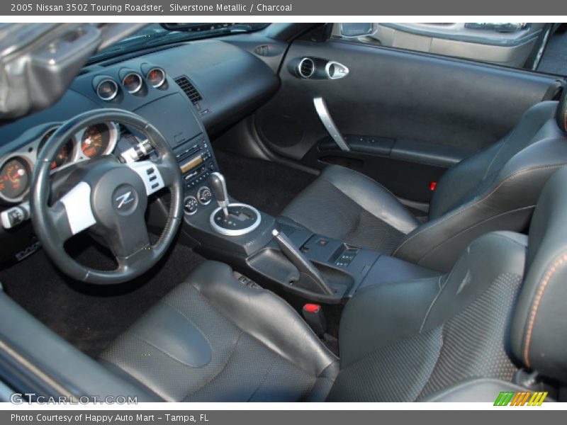 Silverstone Metallic / Charcoal 2005 Nissan 350Z Touring Roadster