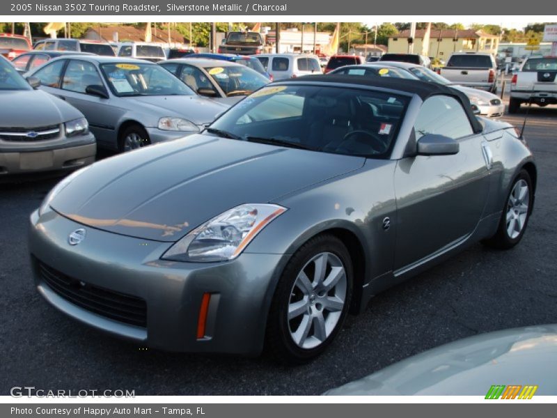 Silverstone Metallic / Charcoal 2005 Nissan 350Z Touring Roadster