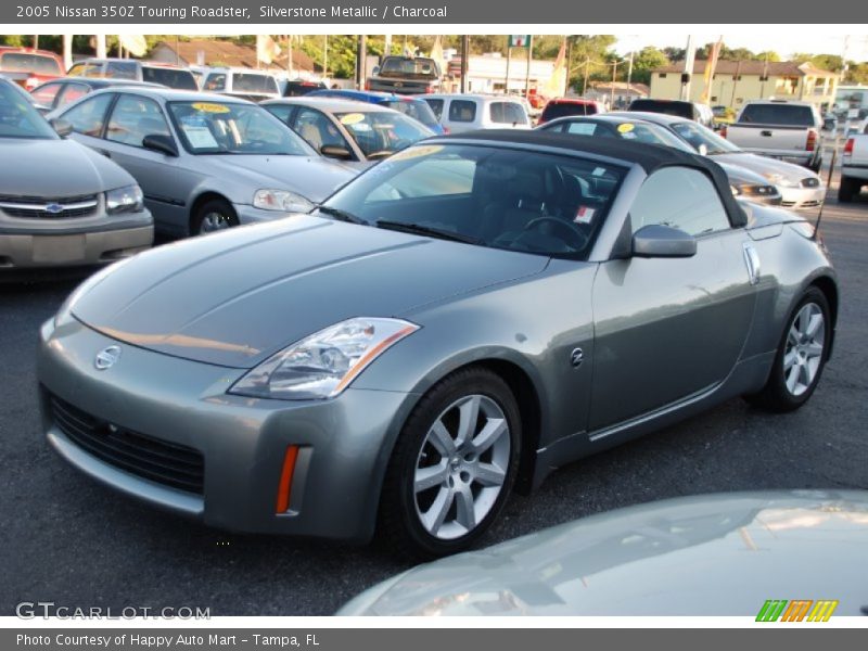 Silverstone Metallic / Charcoal 2005 Nissan 350Z Touring Roadster