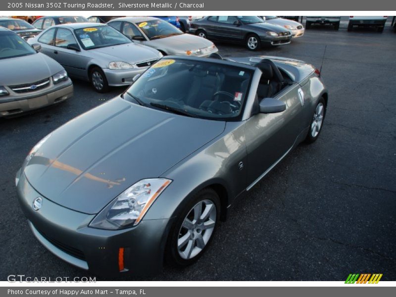 Silverstone Metallic / Charcoal 2005 Nissan 350Z Touring Roadster