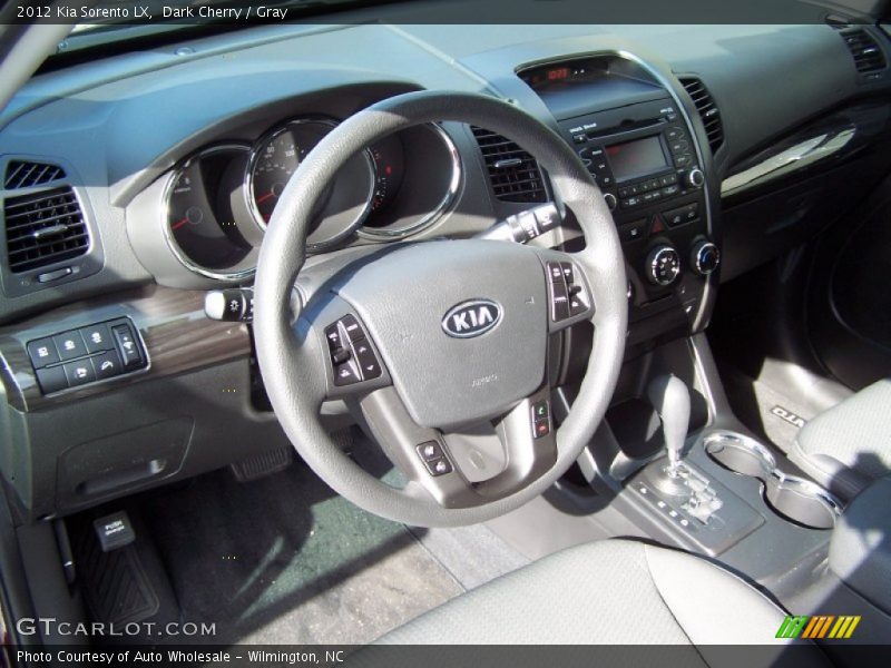Dark Cherry / Gray 2012 Kia Sorento LX