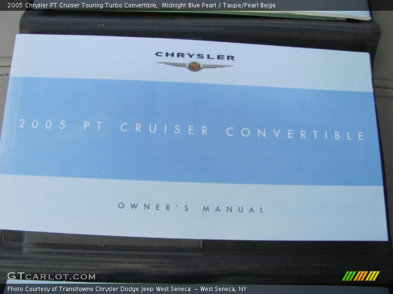 Books/Manuals of 2005 PT Cruiser Touring Turbo Convertible