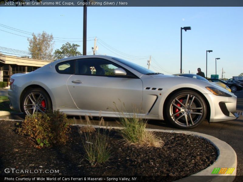 Grigio Touring (Silver) / Nero 2012 Maserati GranTurismo MC Coupe