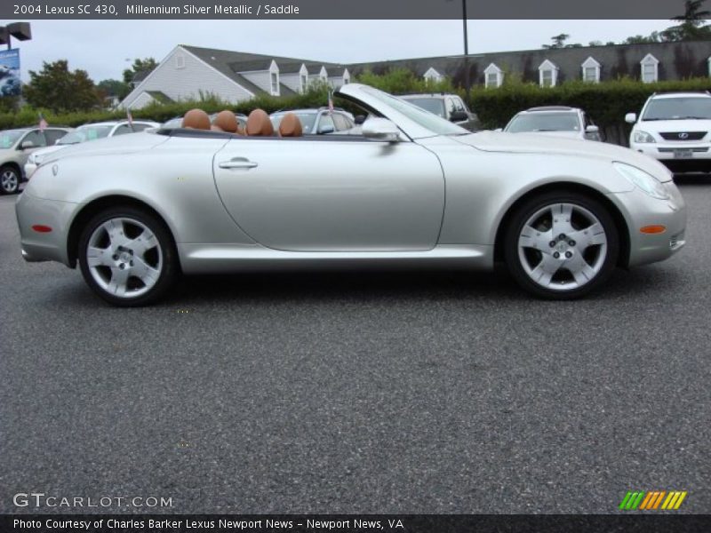 Millennium Silver Metallic / Saddle 2004 Lexus SC 430