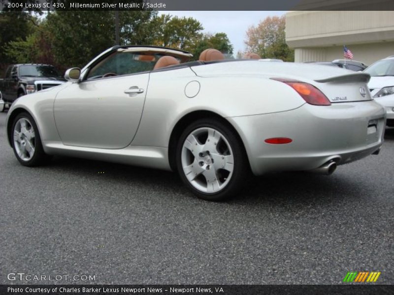 Millennium Silver Metallic / Saddle 2004 Lexus SC 430