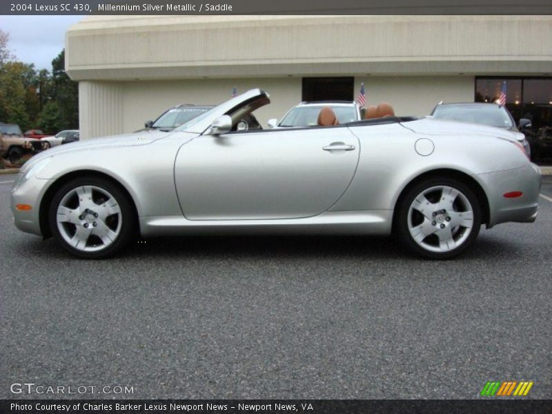 Millennium Silver Metallic / Saddle 2004 Lexus SC 430