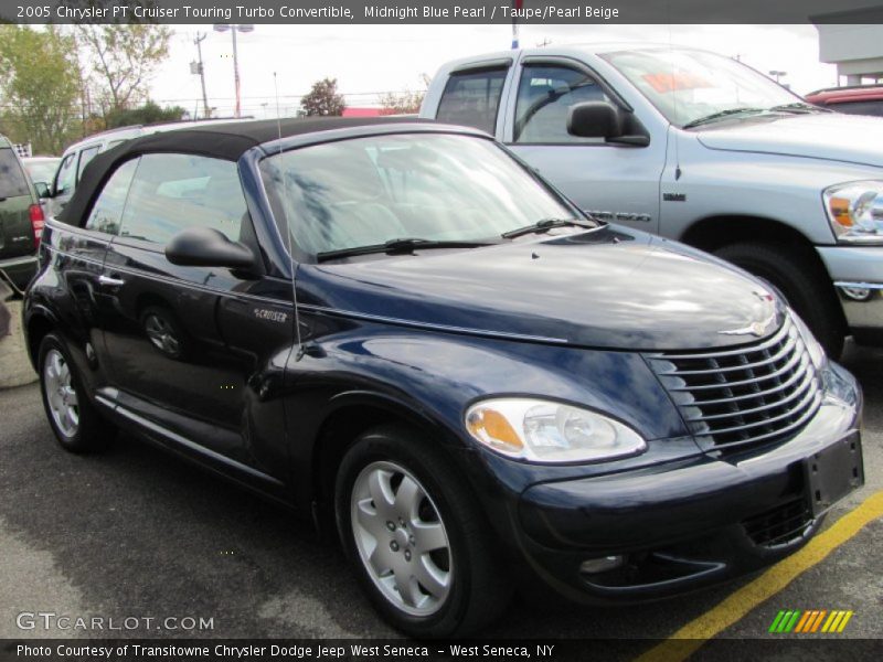 Front 3/4 View of 2005 PT Cruiser Touring Turbo Convertible