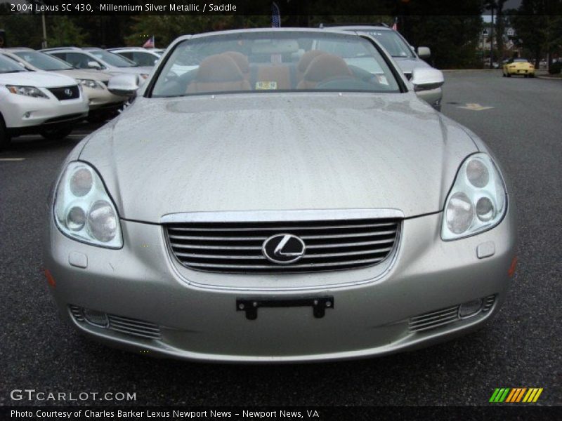 Millennium Silver Metallic / Saddle 2004 Lexus SC 430
