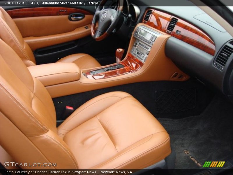 Millennium Silver Metallic / Saddle 2004 Lexus SC 430