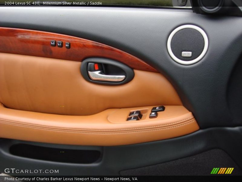 Millennium Silver Metallic / Saddle 2004 Lexus SC 430