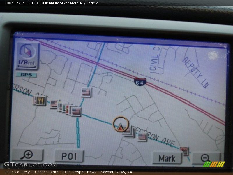 Millennium Silver Metallic / Saddle 2004 Lexus SC 430