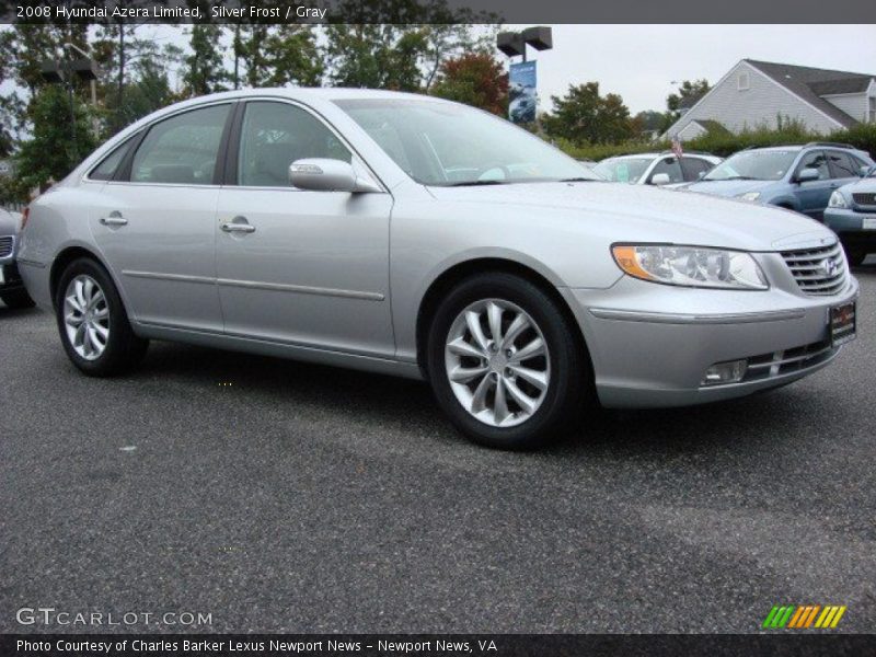 Silver Frost / Gray 2008 Hyundai Azera Limited