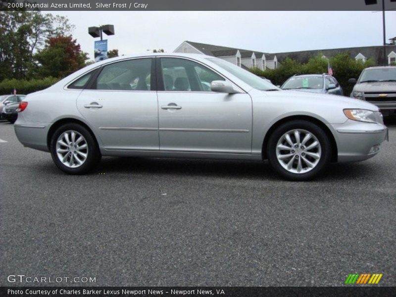 Silver Frost / Gray 2008 Hyundai Azera Limited