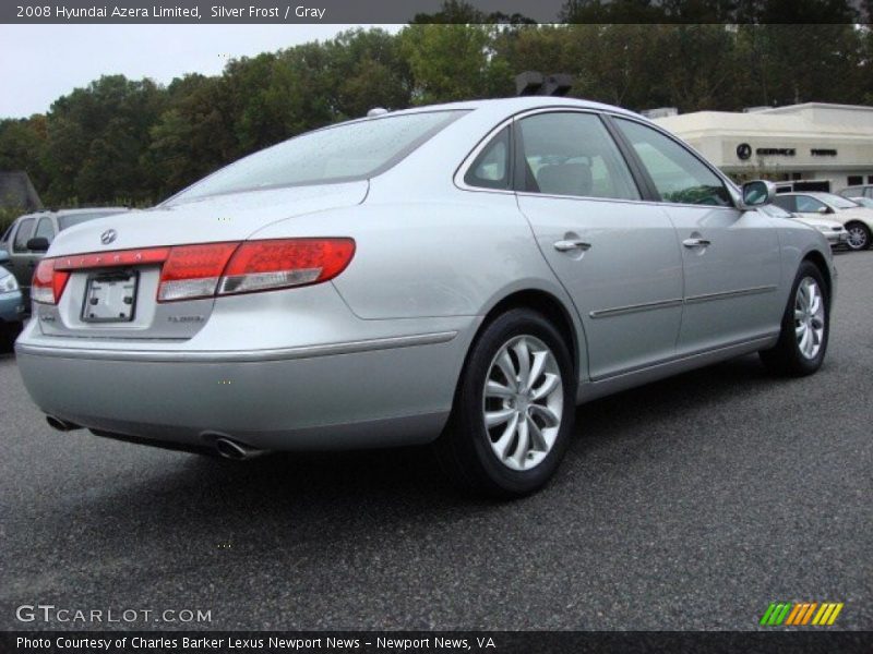 Silver Frost / Gray 2008 Hyundai Azera Limited