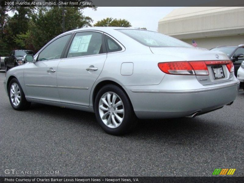 Silver Frost / Gray 2008 Hyundai Azera Limited