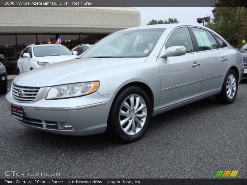 Silver Frost / Gray 2008 Hyundai Azera Limited