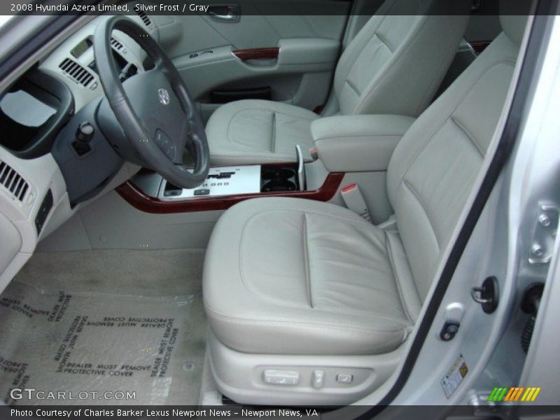 Silver Frost / Gray 2008 Hyundai Azera Limited