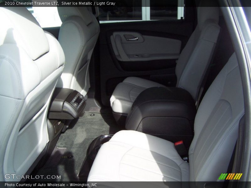 Silver Ice Metallic / Light Gray 2010 Chevrolet Traverse LTZ