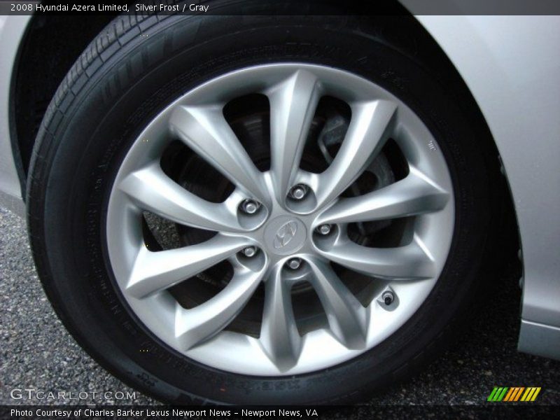 Silver Frost / Gray 2008 Hyundai Azera Limited