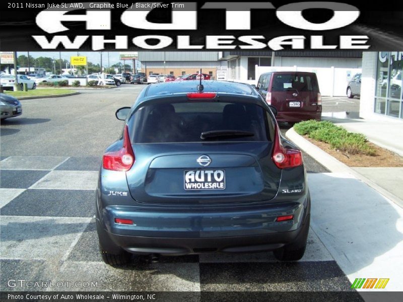 Graphite Blue / Black/Silver Trim 2011 Nissan Juke SL AWD