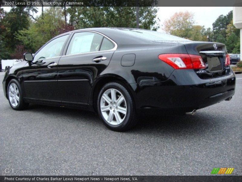 Black Onyx / Cashmere 2007 Lexus ES 350