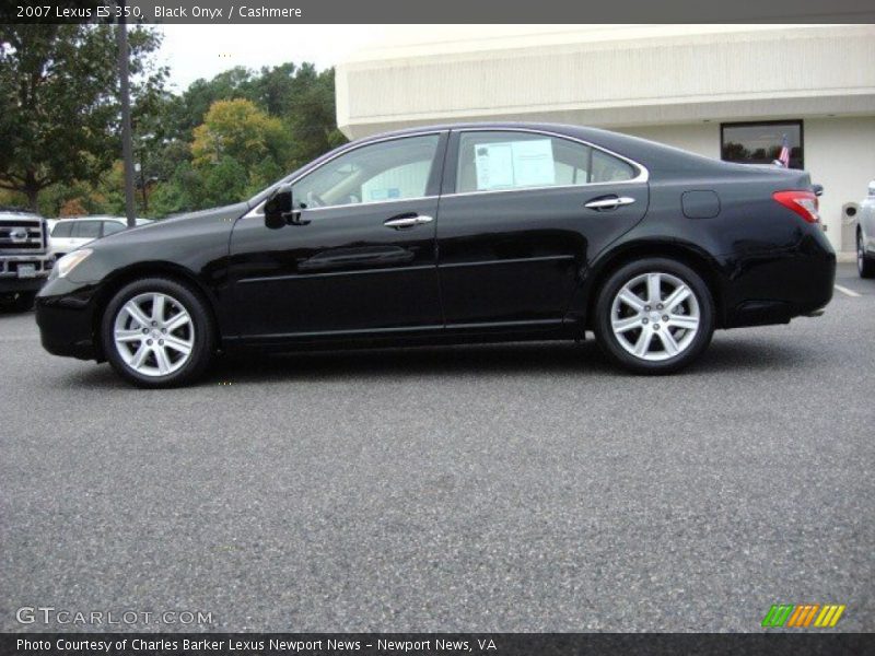 Black Onyx / Cashmere 2007 Lexus ES 350