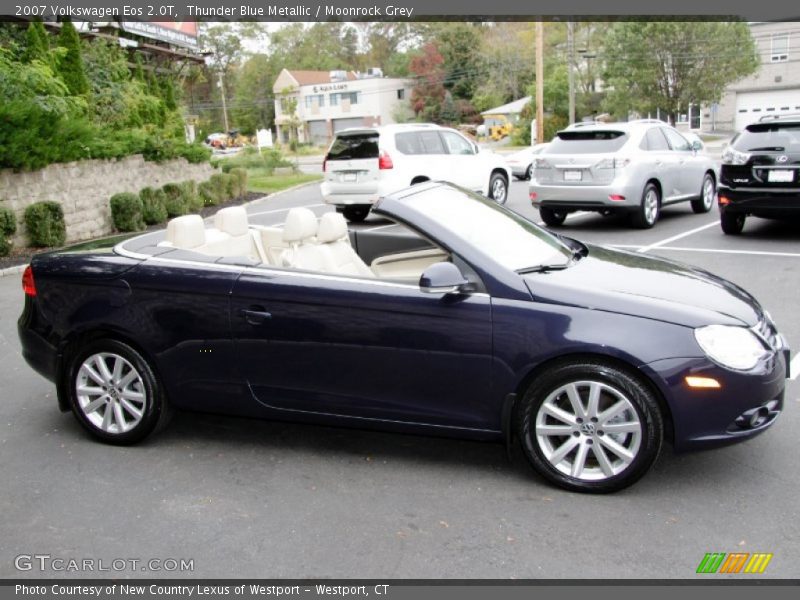 Thunder Blue Metallic / Moonrock Grey 2007 Volkswagen Eos 2.0T