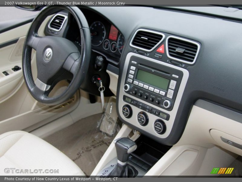 Thunder Blue Metallic / Moonrock Grey 2007 Volkswagen Eos 2.0T