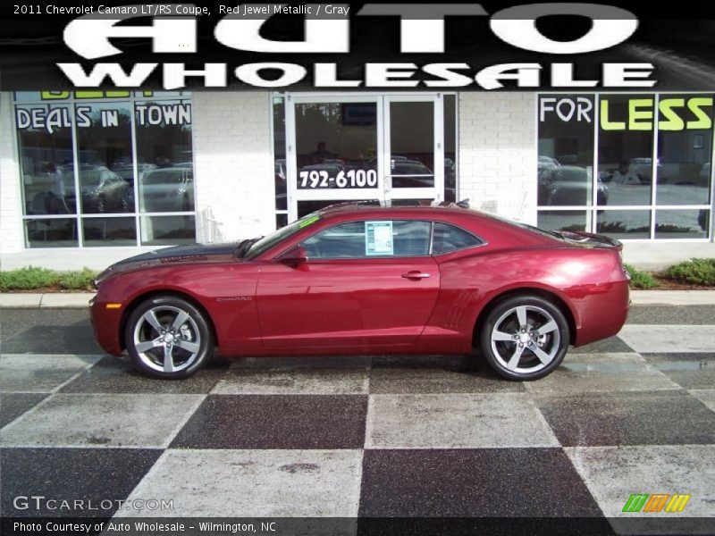 Red Jewel Metallic / Gray 2011 Chevrolet Camaro LT/RS Coupe